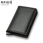 Portafoglio da uomo in fibra di carbonio RFID C1804H1