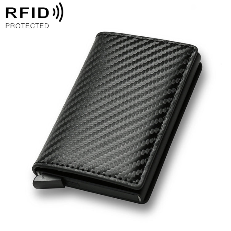 Portafoglio da uomo in fibra di carbonio RFID C1804H1