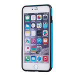 Custodia portafoglio antiurto per iPhone con slot carte
