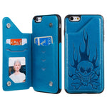 Custodia portafoglio antiurto per iPhone con slot carte