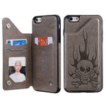 Custodia portafoglio antiurto per iPhone con slot carte