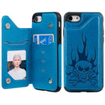 Custodia portafoglio antiurto per iPhone con slot carte