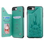 Custodia portafoglio antiurto per iPhone con slot carte