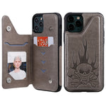 Custodia protettiva teschio per iPhone 11 e XS