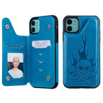 Custodia protettiva teschio per iPhone 11 e XS