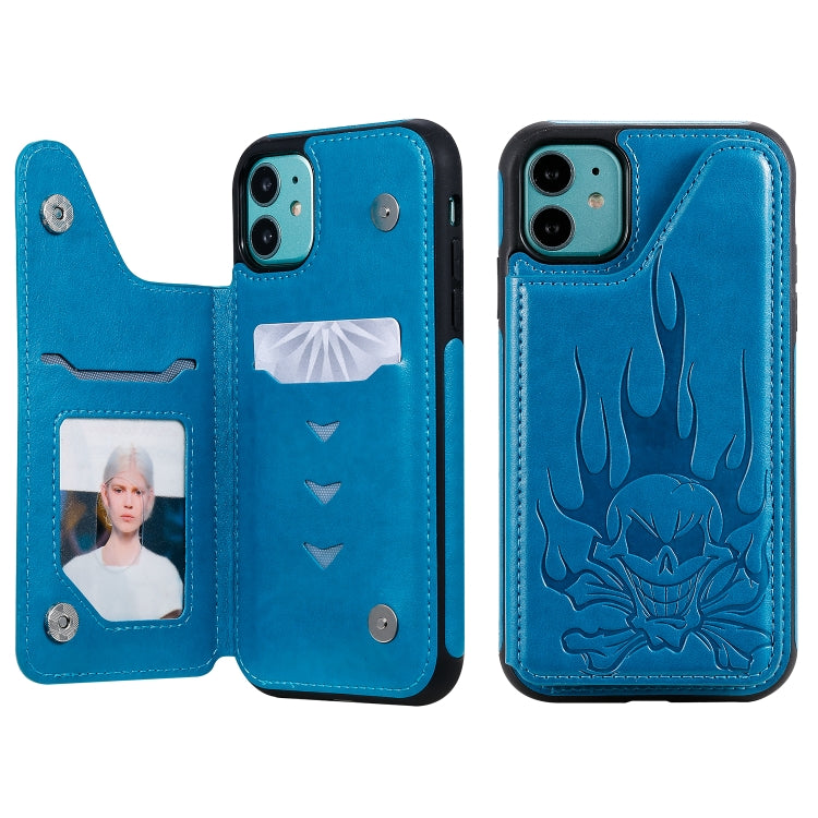 Custodia protettiva teschio per iPhone 11 e XS