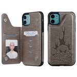 Custodia protettiva teschio per iPhone 11 e XS