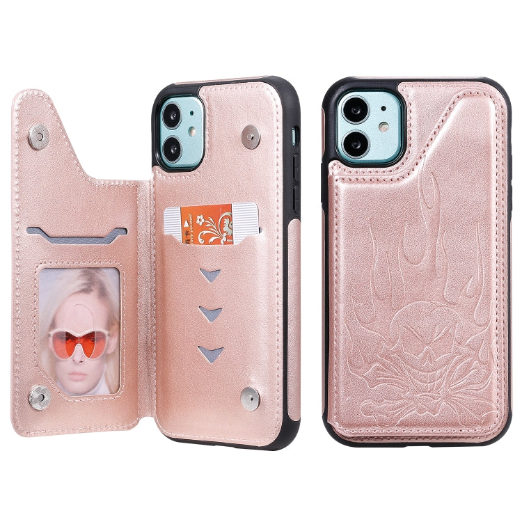 Custodia protettiva teschio per iPhone 11 e XS
