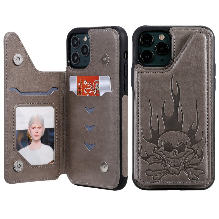 Custodia protettiva teschio per iPhone 11 e XS