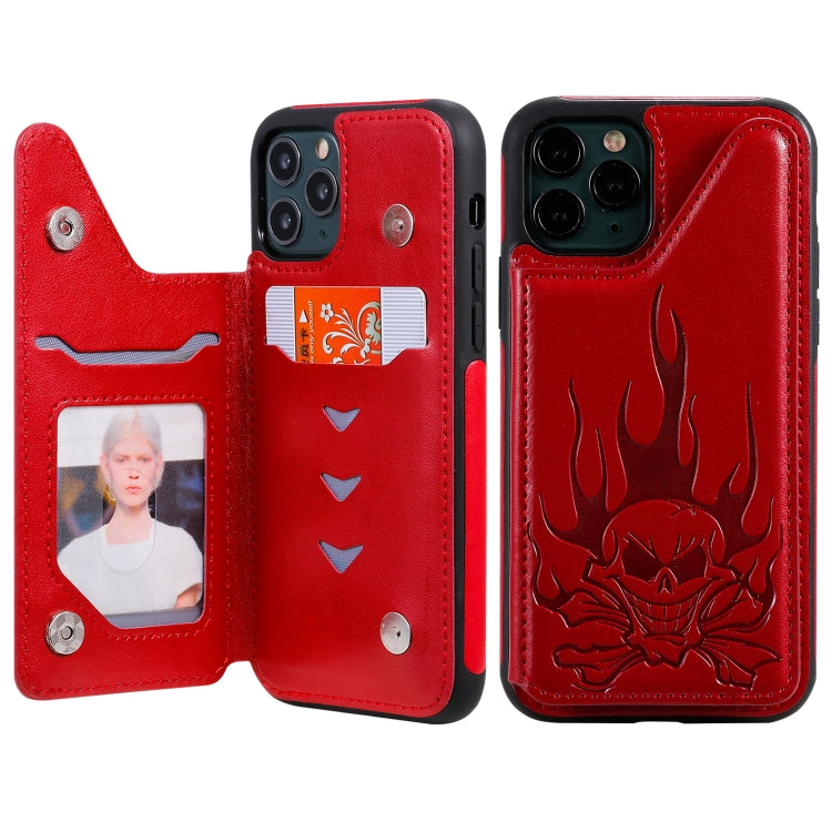 Custodia protettiva teschio per iPhone 11 e XS
