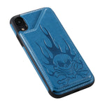 Custodia protettiva teschio per smartphone compatibile