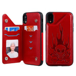 Custodia protettiva teschio per smartphone compatibile