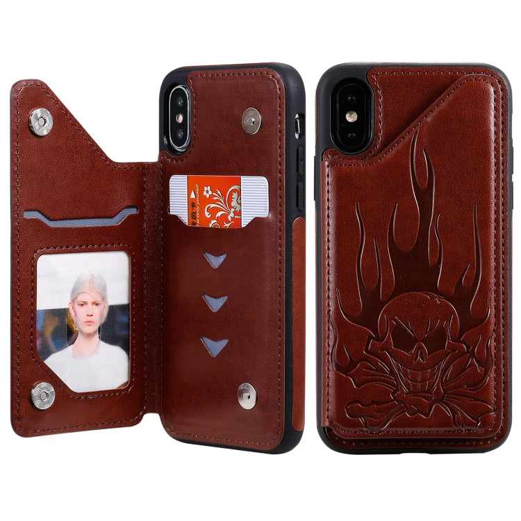 Custodia protettiva teschio per smartphone compatibile