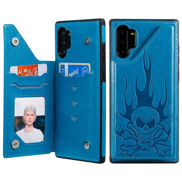 Custodia portafoglio teschio per Samsung Galaxy