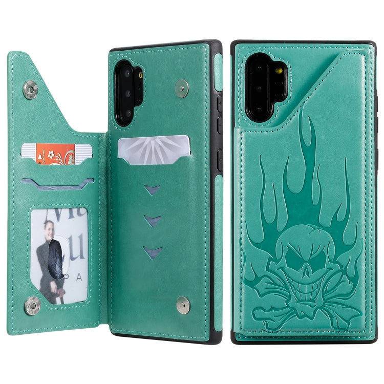 Custodia portafoglio teschio per Samsung Galaxy