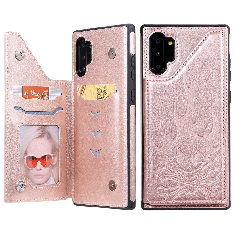 Custodia portafoglio teschio per Samsung Galaxy