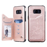 Custodia portafoglio teschio per Samsung Galaxy