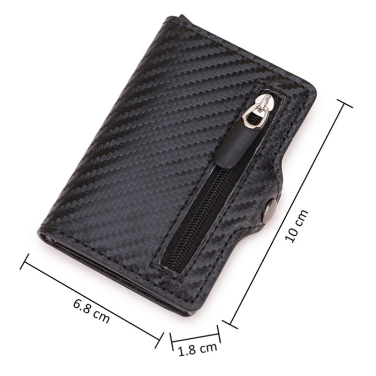 C1911H9 Confezione di carte metalliche in pelle PU multi-scheda RFID