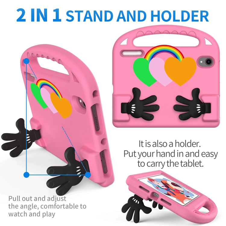 Custodia per tablet Love Small Palm Holder EVA, For iPad 10.2 / iPad Pro 10.5, For iPad mini 2024 /mini 6, For Samsung Galaxy Tab A8 10.5 2021, For Samsung Galaxy Tab A 8.0 2019, For Samsung Galaxy Tab A 10.1 2019, For Samsung Galaxy Tab A 8.4 2020    ...