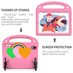 Custodia per tablet Love Small Palm Holder EVA, For iPad 10.2 / iPad Pro 10.5, For iPad mini 2024 /mini 6, For Samsung Galaxy Tab A8 10.5 2021, For Samsung Galaxy Tab A 8.0 2019, For Samsung Galaxy Tab A 10.1 2019, For Samsung Galaxy Tab A 8.4 2020    ...