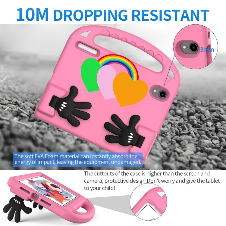 Custodia per tablet Love Small Palm Holder EVA, For iPad 10.2 / iPad Pro 10.5, For iPad mini 2024 /mini 6, For Samsung Galaxy Tab A8 10.5 2021, For Samsung Galaxy Tab A 8.0 2019, For Samsung Galaxy Tab A 10.1 2019, For Samsung Galaxy Tab A 8.4 2020    ...
