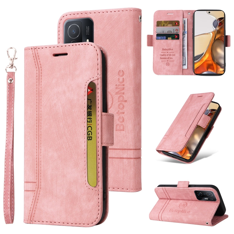 BETOPNICE Custodia per telefono in pelle con fibbia a doppio lato, For Honor X9 4G / 5G / Honor X30, For Motorola Moto E20 / E30 / E40, For Xiaomi Redmi Note 11E 5G, For Xiaomi 11T / 11T Pro