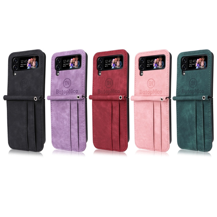 BETOPNICE Custodia per telefono in pelle con fibbia a doppio lato, For Samsung Galaxy Z Flip4, For Samsung Galaxy Z Fold4, For Samsung Galaxy Z Fold3, For OPPO Reno8 Pro 5G Global / Reno8 Pro+