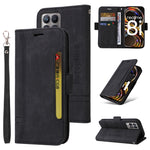 BETOPNICE Custodia per telefono in pelle con fibbia a doppio lato, For OPPO Reno8 5G Global, For Realme 9i 5G, For Realme 8i, For vivo Y77 5G Global