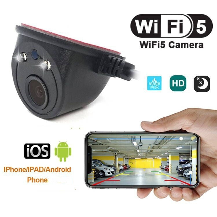 Telecamera per visione notturna grandangolare HD USB wireless per auto 720P, 720P Side View Camera