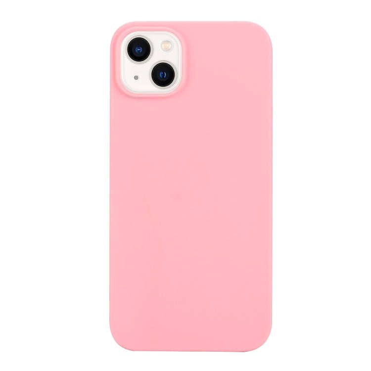Custodia per telefono in silicone satinato tinta unita, For iPhone 14, For iPhone 14 Plus