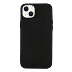 Custodia per telefono in silicone satinato tinta unita, For iPhone 14, For iPhone 14 Plus
