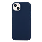 Custodia per telefono in silicone satinato tinta unita, For iPhone 14, For iPhone 14 Plus