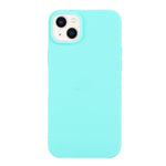 Custodia per telefono in silicone satinato tinta unita, For iPhone 14, For iPhone 14 Plus