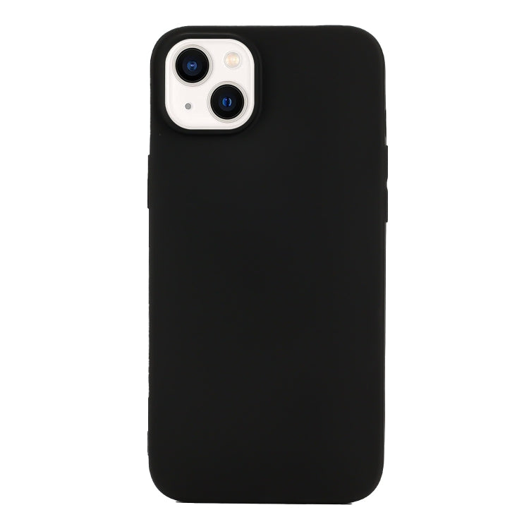 Custodia per telefono in silicone satinato tinta unita, For iPhone 14, For iPhone 14 Plus