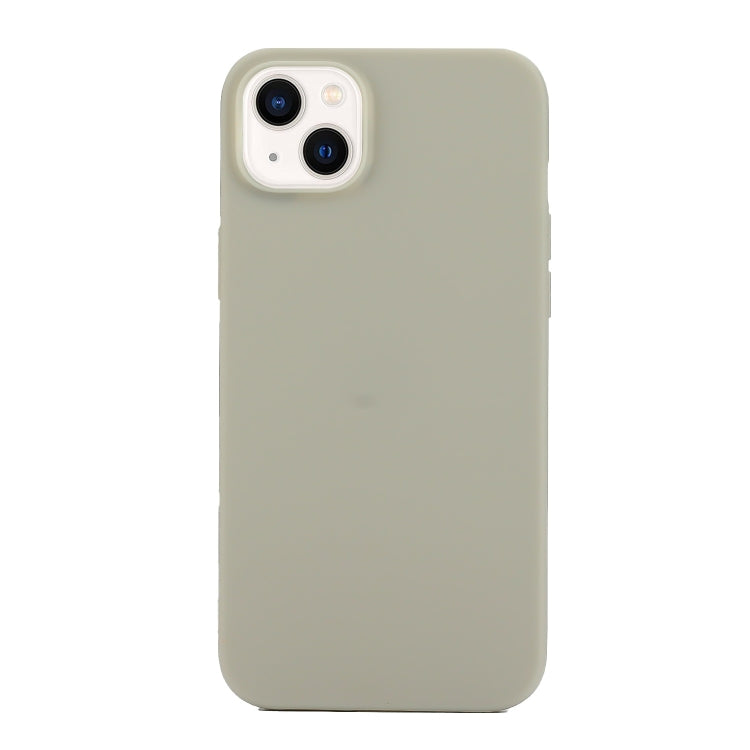 Custodia per telefono in silicone satinato tinta unita, For iPhone 14, For iPhone 14 Plus
