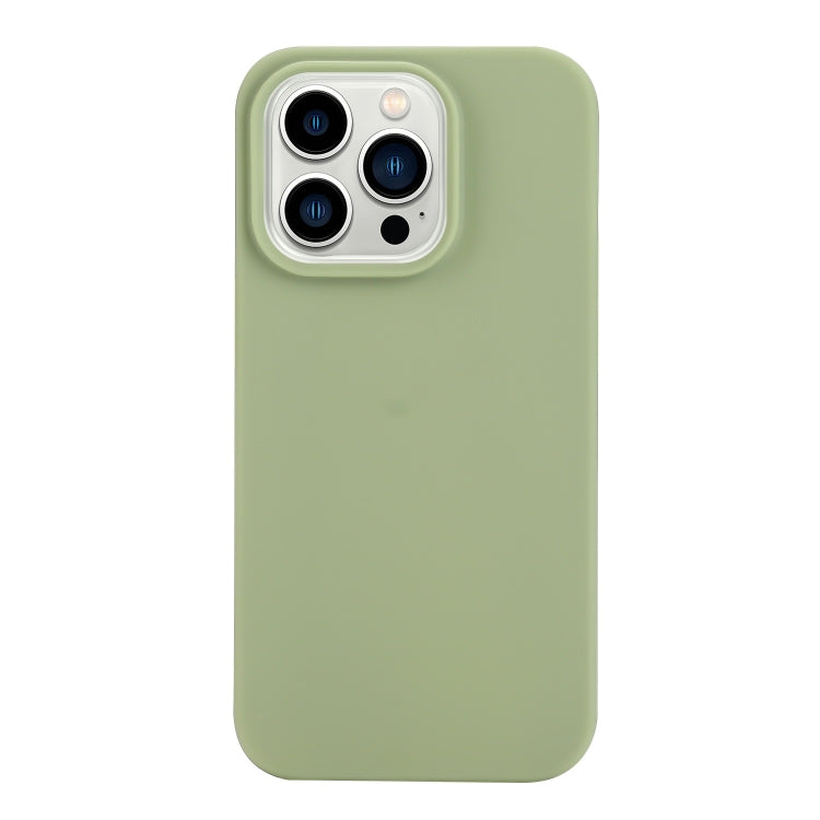 Custodia per telefono in silicone satinato tinta unita, For iPhone 14 Pro, For iPhone 14 Pro Max
