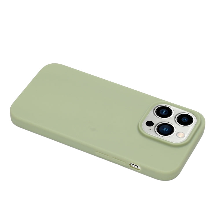 Custodia per telefono in silicone satinato tinta unita, For iPhone 14 Pro, For iPhone 14 Pro Max