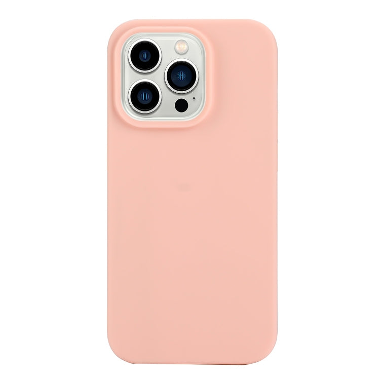 Custodia per telefono in silicone satinato tinta unita, For iPhone 14 Pro, For iPhone 14 Pro Max