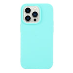 Custodia per telefono in silicone satinato tinta unita, For iPhone 14 Pro, For iPhone 14 Pro Max