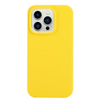 Custodia per telefono in silicone satinato tinta unita, For iPhone 14 Pro, For iPhone 14 Pro Max