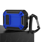 Custodia protettiva per auricolari Shield antiurto con gancio, For AirPods Pro 2
