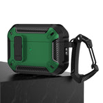 Custodia protettiva per auricolari Shield antiurto con gancio, For AirPods Pro 2