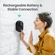 ML18 Mini campanello video intelligente ultra grandangolare supporta la voce bidirezionale, ML18