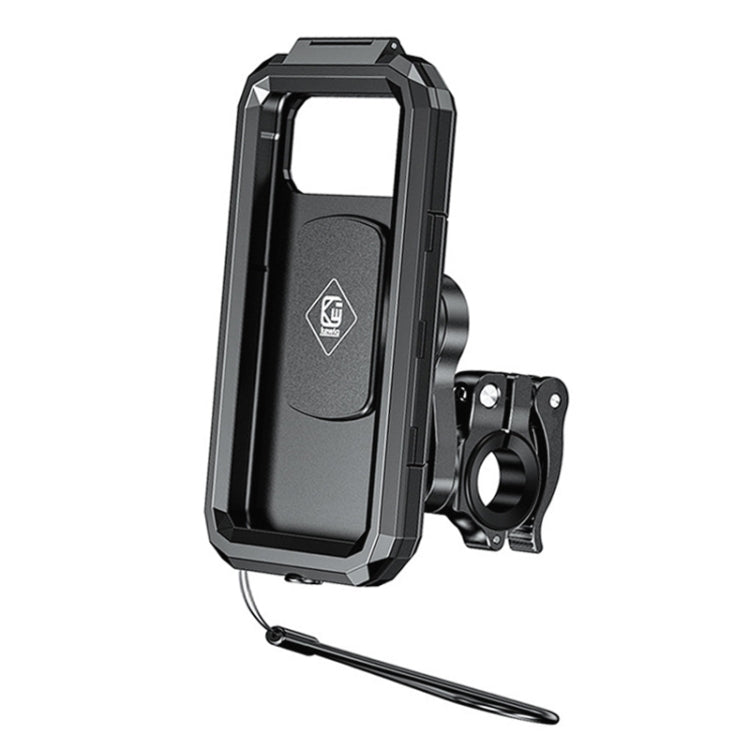 Supporto per cellulare a sgancio rapido impermeabile per moto/bicicletta M18L-QD, M18L-QD