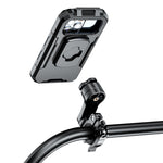 Supporto per cellulare a sgancio rapido impermeabile per moto/bicicletta M18L-QD, M18L-QD