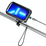 Supporto per cellulare a sgancio rapido impermeabile per moto/bicicletta M18L-QD, M18L-QD