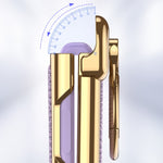 Placcatura integrata GKK + custodia in pelle per telefono a conchiglia, For Samsung Galaxy Z Flip4