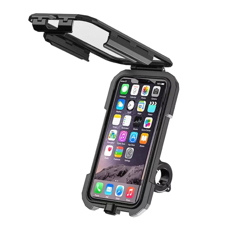 Supporto impermeabile con ricarica wireless per moto e bici