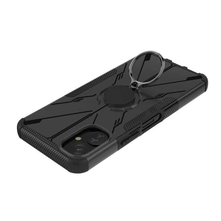 Armor Bear Custodia antiurto per PC + TPU con anello, For Infinix Note 12 G96, For Tecno Spark 9T, For Motorola Moto G62 5G, For iPhone 14 Plus