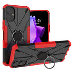 Armor Bear Custodia antiurto per PC + TPU con anello, For Infinix Note 12 G96, For Tecno Spark 9T, For Motorola Moto G62 5G, For iPhone 14 Plus